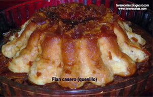 
flan Casero. (quesillo).
