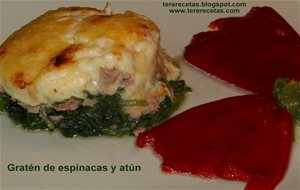 
gratén De Espinacas Y Atún
