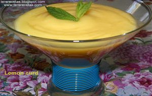 
lemon Curd O Crema De Limón.
