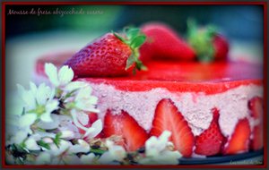 
mousse De Fresas Abizcochado.
