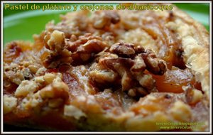 
pastel De Plátano Y Orejones De Albaricoque.
