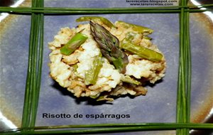 
risotto De Espárrragos.
