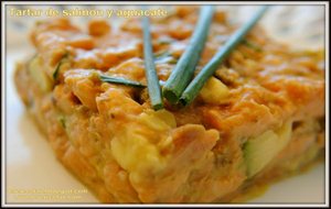 
tartar De Salmón Y Aguacate.
