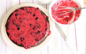 Cake De Chocolate Y Frutos Rojos
