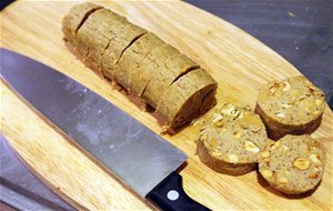 Galletitas De Café, Avellanas Y Chocolate Dulce
