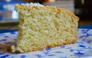 Bizcocho De Leche De Coco, Sin Gluten Ni Lactosa
