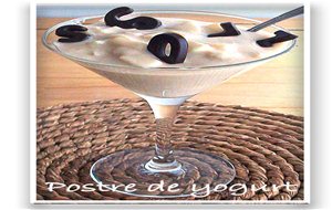 Postre De Yogurt
