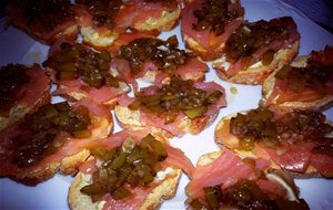 Tosta De Salmón
