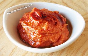 Hummus Rojo (con Pimiento Rojo Asado)