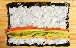 Receta De Sushi. Diferentes Varientes Y Combinaciones