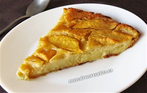 Tarta De Melocotón Al Horno, Fácil