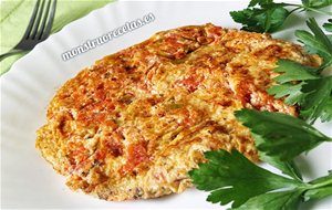 Tortilla De Tomate Con Requesón