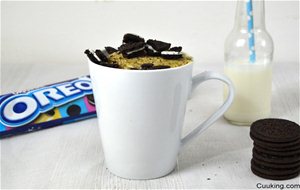 Mug Cake De Galletas Oreo (con Videoreceta) Para #cuukinglovesmugcakes
