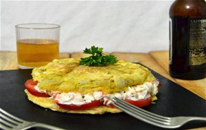 Tortilla Rellena De Surimi Para #conunpardehuevosts
