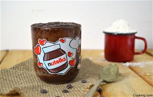 Mug Cake De Nutella (con Videoreceta) Para #cuukinglovesmugcakes
