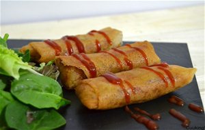 "chiko Rolls" De Pollo Bbq
