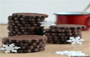 Galletas De Mantequilla Y Chocolate Para #elasaltablogs
