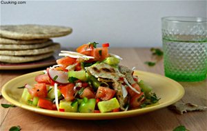 Fattoush, Ensalada Libanesa De Pan
