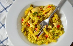 Guiso De Pollo Con Pasta
