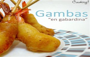 Gambas "en Gabardina"
