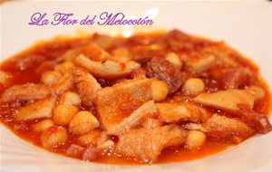 Callos Con Garbanzos
