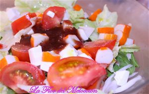 Ensalada Con Vinagreta De Cereza
