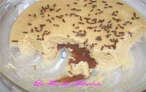 Mousse De Turrón Con Sorpresa De Chocolate
