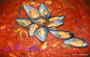 Mejillones Con Tomate
