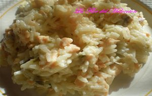 Risotto De Salmón
