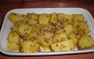 Patatas Asadas Con Mostaza
