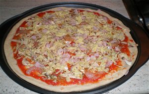 Pizza De Lo Que He Encontrado En Mi Nevera