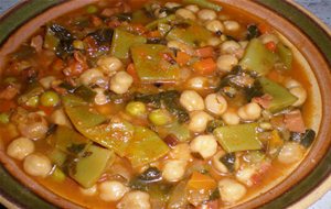 Garbanzos Con Verduras