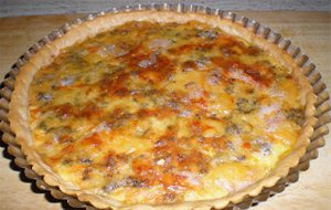 Quiche De Calabaza, Queso Stilton Y Salvia