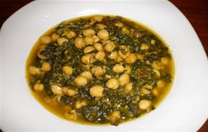 Espinacas Con Garbanzos