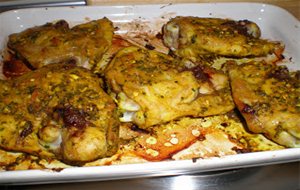 Pollo Con Marinada Tailandesa