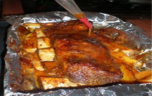 Costillas De Ternera A La Barbacoa En Bolsa De Ahumar