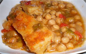 Bacalao Con Garbanzos