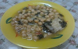 Garbanzos Con Espinacas
