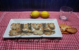 Sardinas Al Horno.
