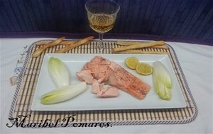 Lomo De Salmón En El Microondas.
