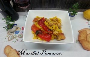 Paella O Arroz Con Pollo Campero En Olla Programable.
