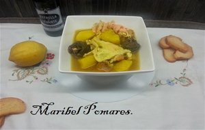 Guisado De Patatas Con Pescado En Olla Programable.
