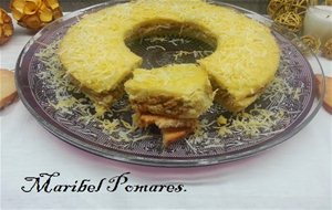 Pastel De Patata Y Carne De Hacer Caldo.
