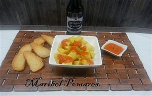 Patatas Bravas En Olla Programable.
