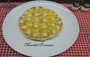 Tarta Alcachofas.
