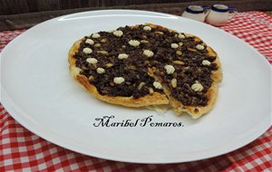 Quiche De Morcilla, Manzana Y Piñones En Thermomix.
