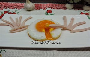 Huevo De Oca A La Plancha.
