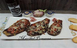 Berenjena Pizza.
