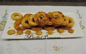 Rosquillas De Hojaldre.
