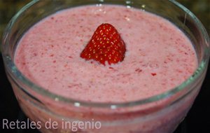 Batido De Fresas Con Plátano
